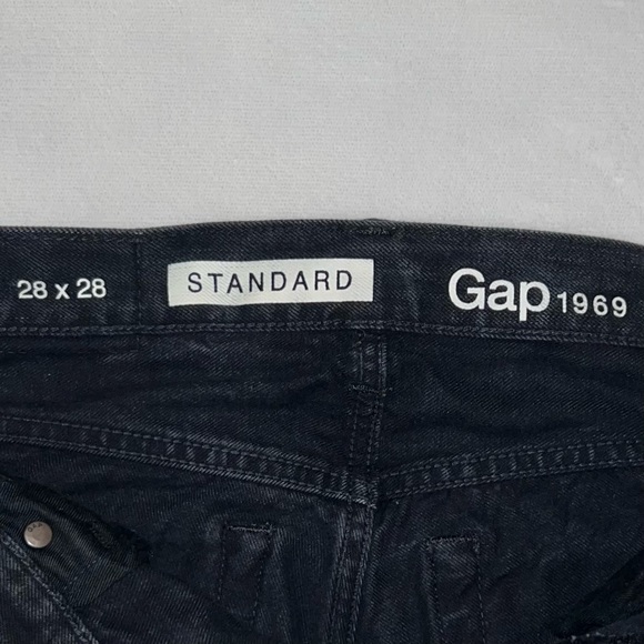 GAP 1969 Black Standard Jeans - Picture 8 of 9